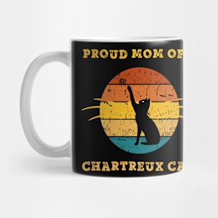 chartreux cat chartreuse mom Mug